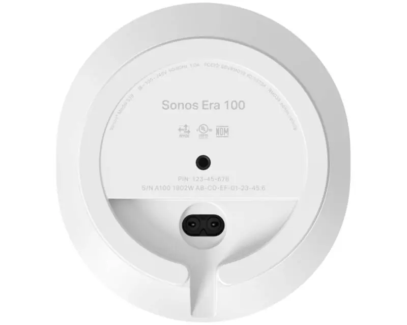 SONOS ERA 100 Bežični zvučnik beli - Slika proizvoda 7