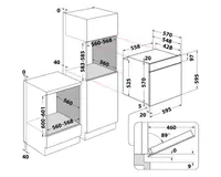 WHIRLPOOL OMK58HU1B ugradna rerna  - Thumbnail 9
