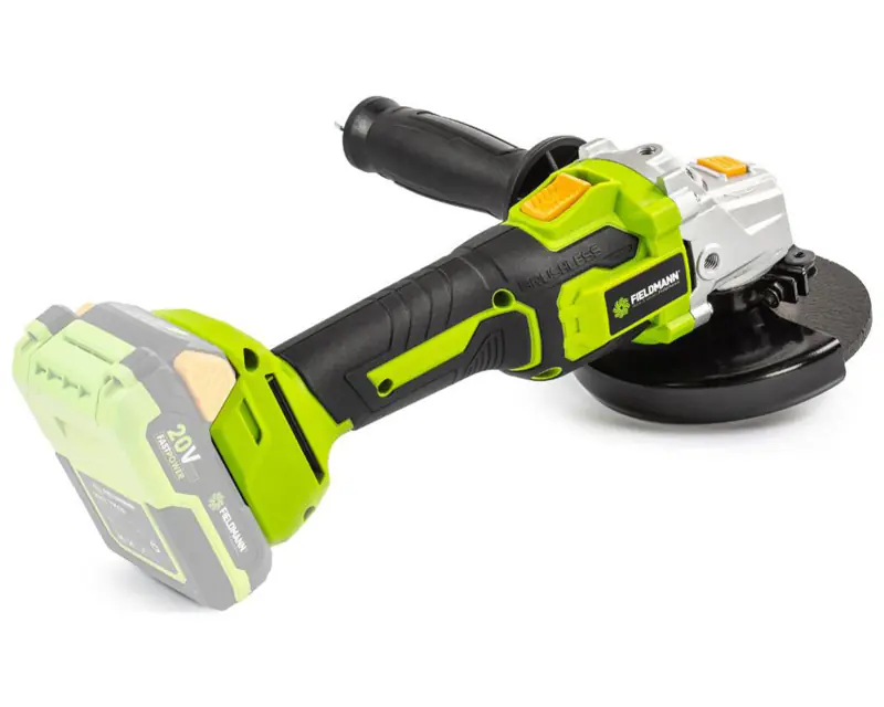 FIELDMANN FDUB 70215-0 Akumulatorska ugaona brusilica 20V (bez baterije i punjača) - Slika proizvoda 2