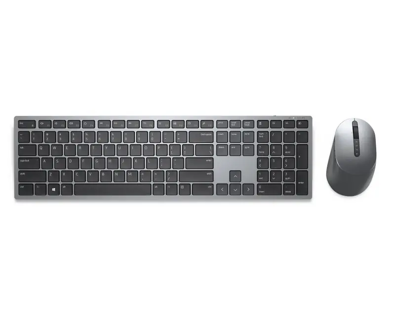 DELL KM7321W Pro Plus Wireless Multi-device US tastatura + miš siva - Slika proizvoda 2