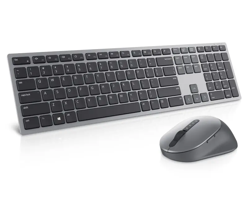 DELL KM7321W Pro Plus Wireless Multi-device US tastatura + miš siva - Slika proizvoda 5
