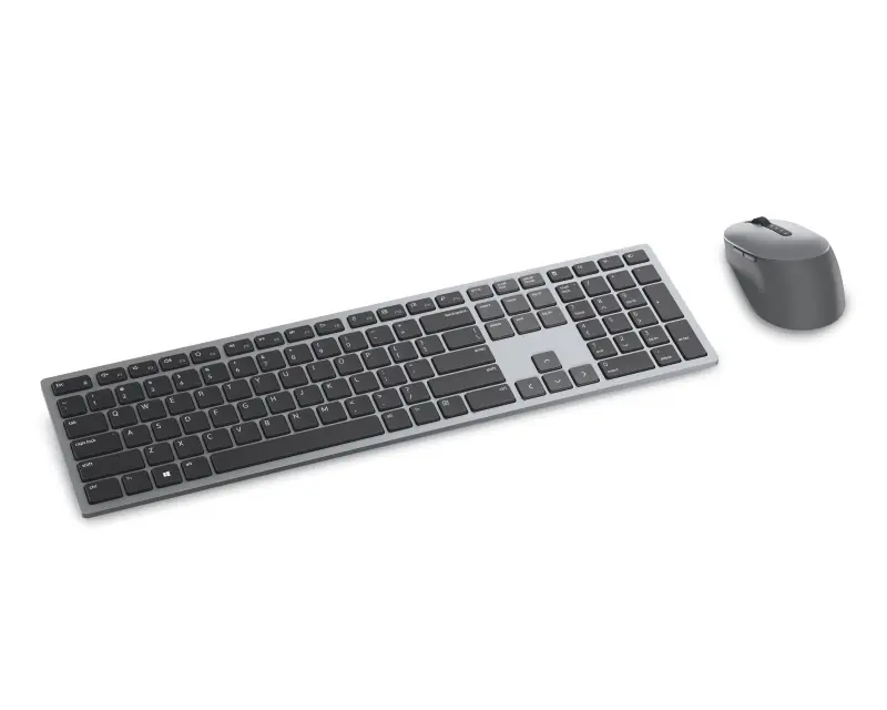 DELL KM7321W Pro Plus Wireless Multi-device US tastatura + miš siva - Slika proizvoda 6