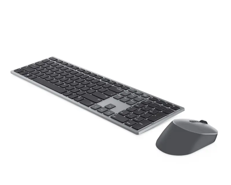 DELL KM7321W Pro Plus Wireless Multi-device US tastatura + miš siva - Slika proizvoda 7