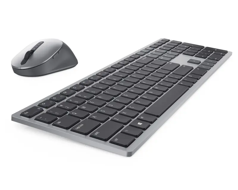 DELL KM7321W Pro Plus Wireless Multi-device US tastatura + miš siva - Slika proizvoda 8