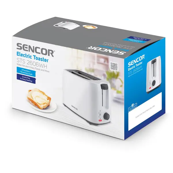 SENCOR STS 2606WH toster  - Slika proizvoda 6