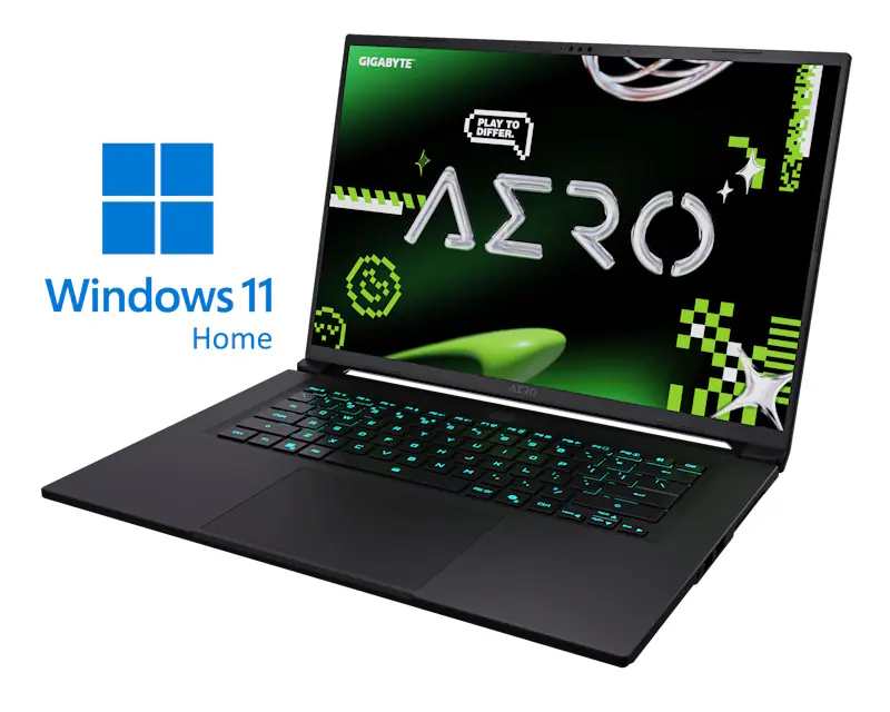 GIGABYTE AERO X16 1TH 16 inch FHD+ 165Hz 300nits AMD Ryzen AI 7 350 16GB 1TB SSD GeForce RTX 5050 8GB Backlit Win11Home laptop - Glavna slika