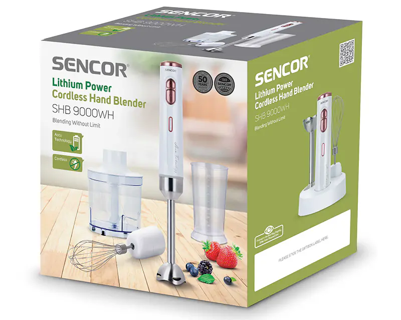 SENCOR SHB 9000WH 3u1 Bežični ručni blender  - Slika proizvoda 8