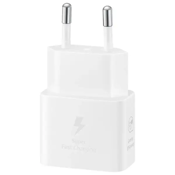 SAMSUNG Kućni punjač Samsung EP-T2510-NWE 25W bez kabla beli - Slika proizvoda 2