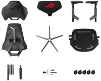 ASUS SL400 ROG DESTRIER Ergo Gaming stolica crna  - Thumbnail 5